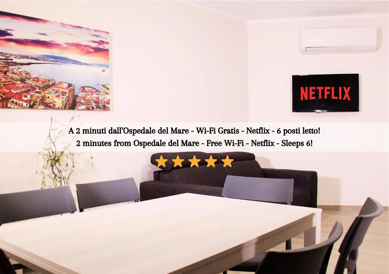 Ospedale Del Mare - Wi-Fi Gratis E Parcheggio Gratuito Apartment Naples